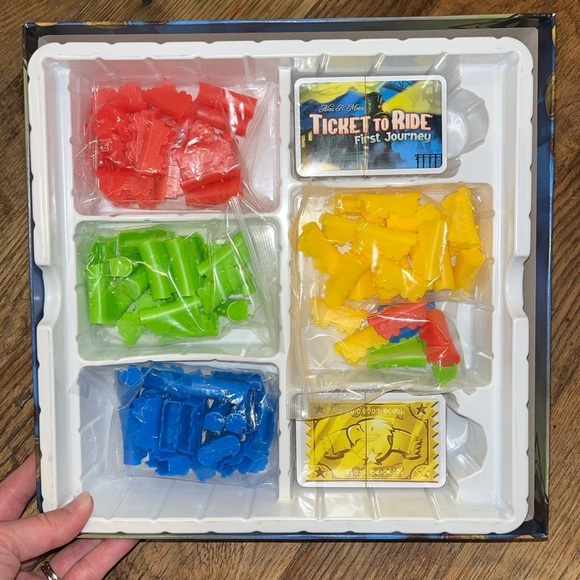Ticket to Ride First Journey Board Game - Picture 4 of 8